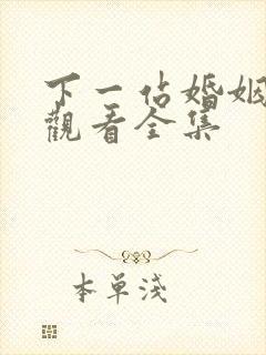 下一站婚姻免费观看全集