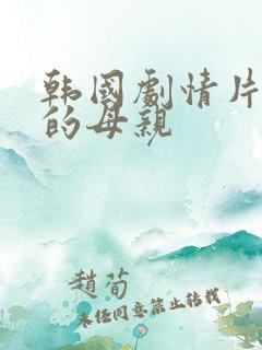 韩国剧情片年轻的母亲