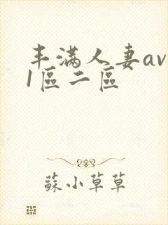丰满人妻av 1区二区