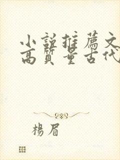 小说推荐文笔好高质量古代言情