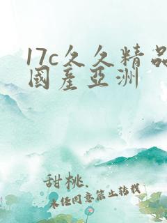 17c久久精品国产亚洲