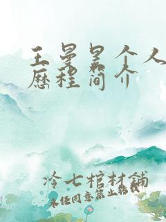 王曼昱个人资料历程简介