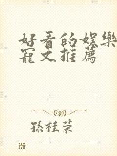 好看的娱乐圈甜宠文推荐