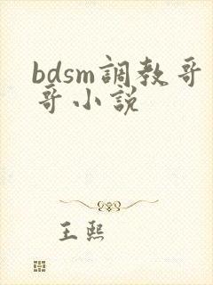 bdsm调教哥哥小说