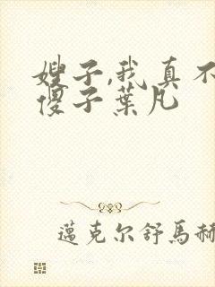 嫂子,我真不是傻子叶凡