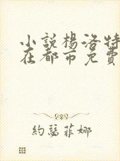 小说杨洛特种兵在都市免费阅读