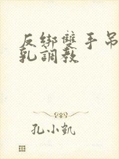 反绑双手吊乳虐乳调教