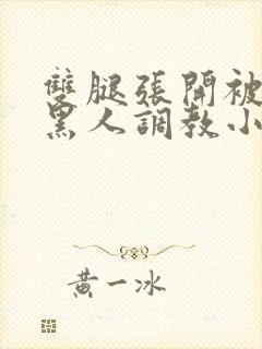 双腿张开被9个黑人调教小说