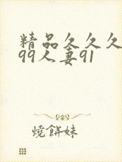 精品久久久久久99人妻91