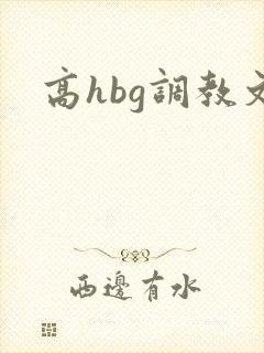 高hbg调教文