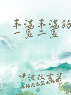 丰满丰满的熟女一区二区