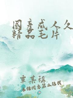 国产成人久久久精品毛片