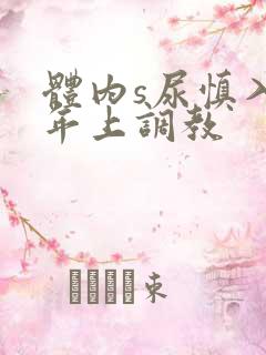 体内s尿慎入h年上调教