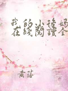 我的小后妈小说在线阅读全文