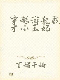 穿越游龙戏凤天才小王妃