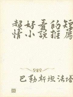 超好看的短篇言情小说推荐