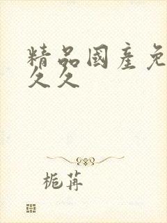 精品国产免费久久久