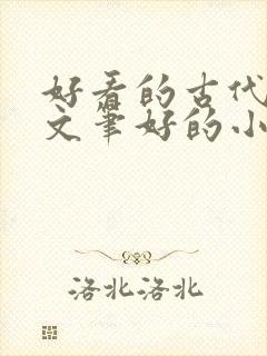 好看的古代言情文笔好的小说