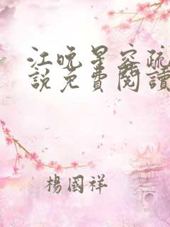 江晚星容疏衍小说免费阅读