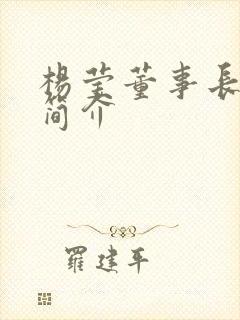 杨莹董事长个人简介