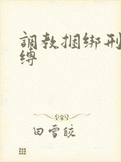 调教捆绑刑具束缚