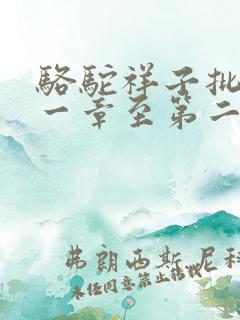 骆驼祥子批注第一章至第二十四章50字