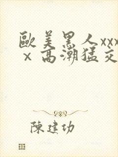 欧美黑人xxxⅹ高潮猛交