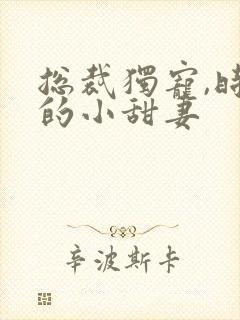 总裁独宠,时少的小甜妻