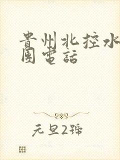 贵州北控水务集团电话