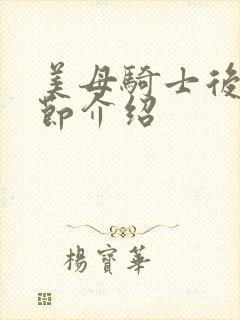 美母骑士后续章节介绍