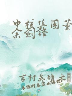 中核集团董事长余剑锋