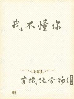 我不懂你