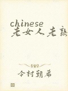 chinese老女人老熟妇hd另类