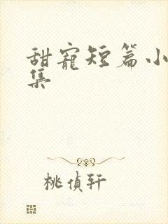 甜宠短篇小说合集