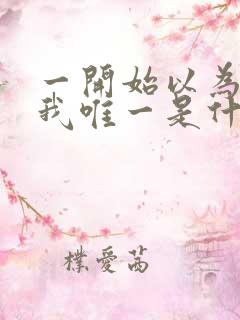 一开始以为你是我唯一是什么歌