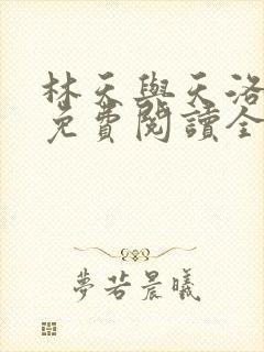 林天与天洛小说免费阅读全文