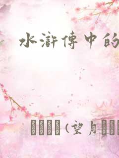 水浒传中的王进