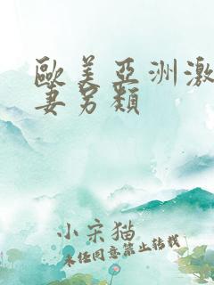 欧美亚洲激情人妻另类