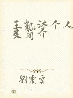 王凯沐个人资料及简介