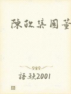 陈政集团董事长