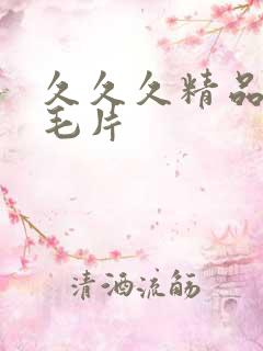 久久久精品一集毛片