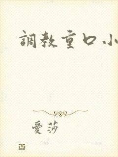 调教重口小说