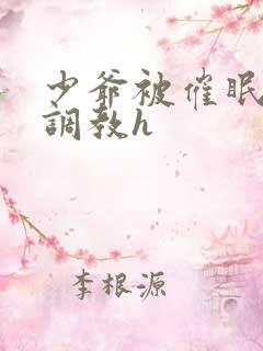 少爷被催眠玩弄调教h