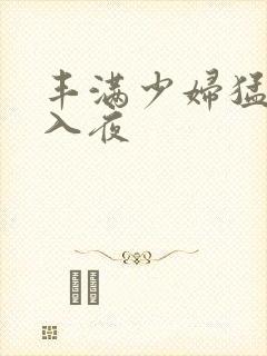 丰满少妇猛烈进入夜