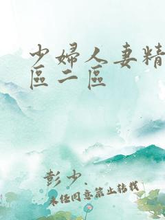 少妇人妻精品一区二区
