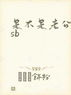 是不是老公的小sb