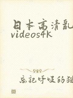 日本高清乱hdvideos4k