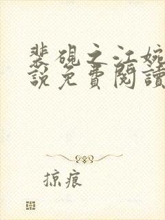 裴砚之江婉月小说免费阅读最新章节