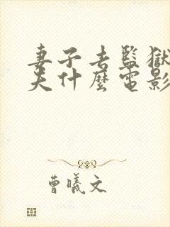 妻子去监狱看丈夫什么电影