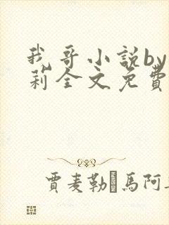 我哥小说by雪莉全文免费阅读笔趣阁